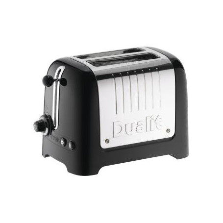 Toaster DUALIT Lite 2 tranches noir/inox