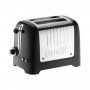 Toaster DUALIT Lite 2 tranches noir/inox