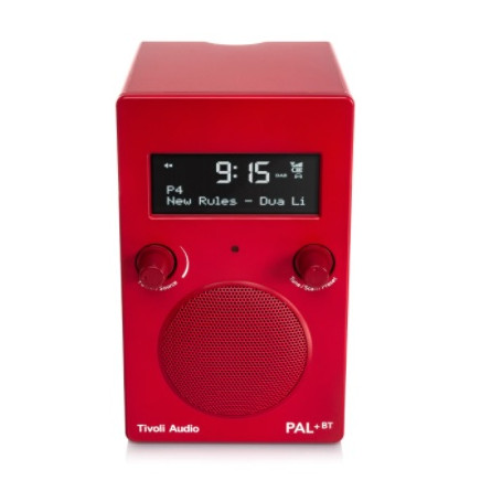 RADIO TIVOLI BLUETOOTH ROUGE