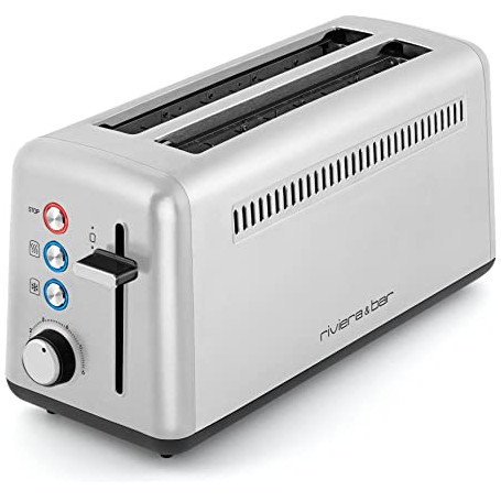 Toaster RIVIERA & BAR inox 2 fentes / 4 tranches