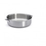 Sauteuse droite en inox LOQY ALCHIMY diam 28cm