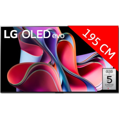 LG  OLED 4K 195 cm  evo OLED77G36