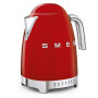 Bouilloire 1.7L SMEG rouge - Température réglable