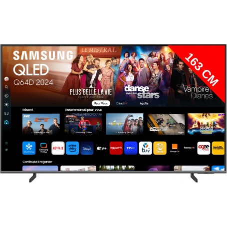 SAMSUNG - TV QLED 4K 163 cm TQ65Q64D