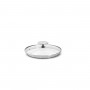 Couvercle en verre pontet inox Alchimy diam 16m