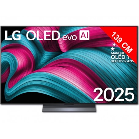 LG - TV OLED 4K 139 cm OLED55C54 evo OLED C5 2025