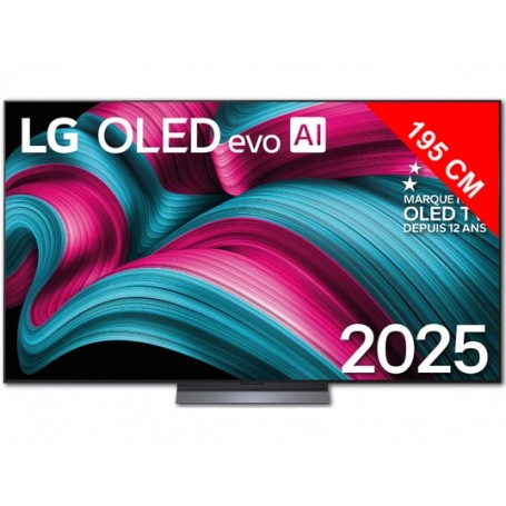 LG - TV OLED 4K 195 cm OLED77C54 evo OLED C5 2025