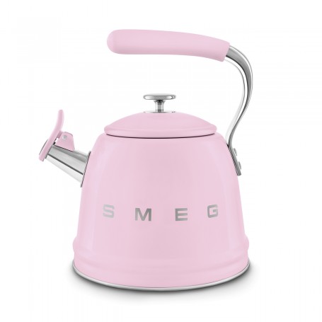 Bouilloire sifflante 2.3L Smeg rose