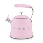 Bouilloire sifflante 2.3L Smeg rose