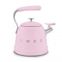 Bouilloire sifflante 2.3L Smeg rose