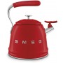 Bouilloire sifflante 2.3L Smeg rouge