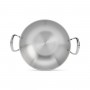 Wok AFFINITY 32cm avec 2 poignées rivetées en fonte d'inox