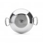 Wok AFFINITY 32cm avec 2 poignées rivetées en fonte d'inox