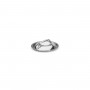 Couvercle en inox avec pontet en fonte d'inox DIAM 14CM