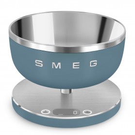 Balance de cuisine Smeg bleu orage