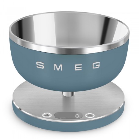 Balance de cuisine Smeg bleu orage