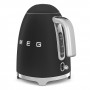 Bouilloire 1.7L SMEG noir mat