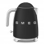 Bouilloire 1.7L SMEG noir mat