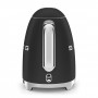 Bouilloire 1.7L SMEG noir mat