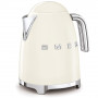 Bouilloire 1.7L SMEG crème