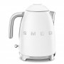 Bouilloire 1.7L SMEG blanc mat