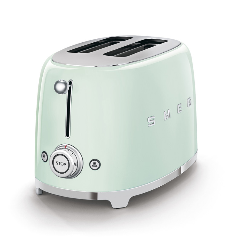 Toaster SMEG vert d'eau